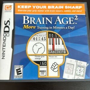 Nintendo ds brain age 2